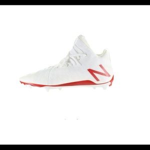 NEW BALANCE BURNXMR2 WHITE LACROSSE CLEATS NWT SZ 12.5